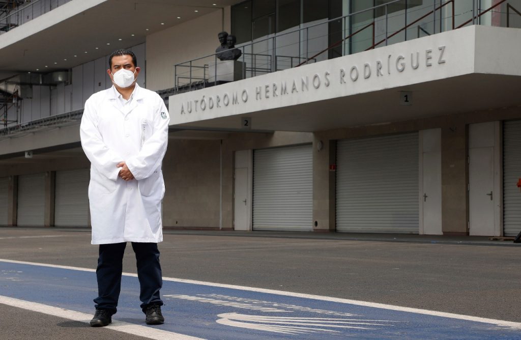 Hospital de Expansión del IMSS en el Autódromo Hermanos Rodríguez cumple un año