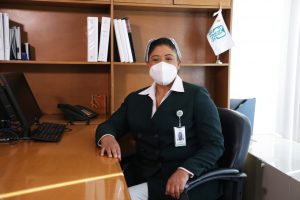 Fabiana Maribel Zepeda Arias, titular de la Coordinación Técnica de Enfermería del IMSS